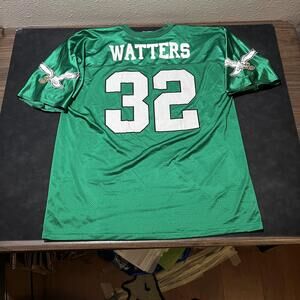 Vintage Philadelphia Eagles Jersey Men NFL Football Ricky Watters Logo Athletic